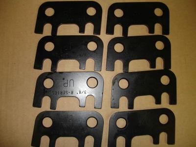 PUSHROD GUIDE PLATES FORD 302 351W TFS R HEADS 3/8  